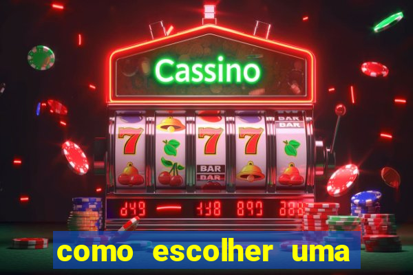 como escolher uma boa cartela de bingo